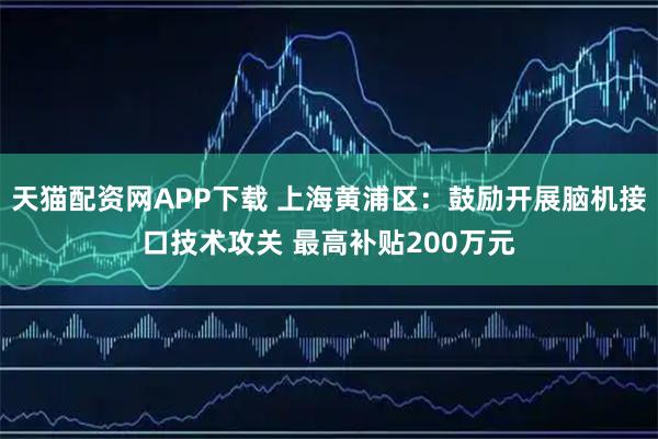 天猫配资网APP下载 上海黄浦区：鼓励开展脑机接口技术攻关 最高补贴200万元