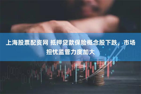 上海股票配资网 抵押贷款保险概念股下跌，市场担忧监管力度加大